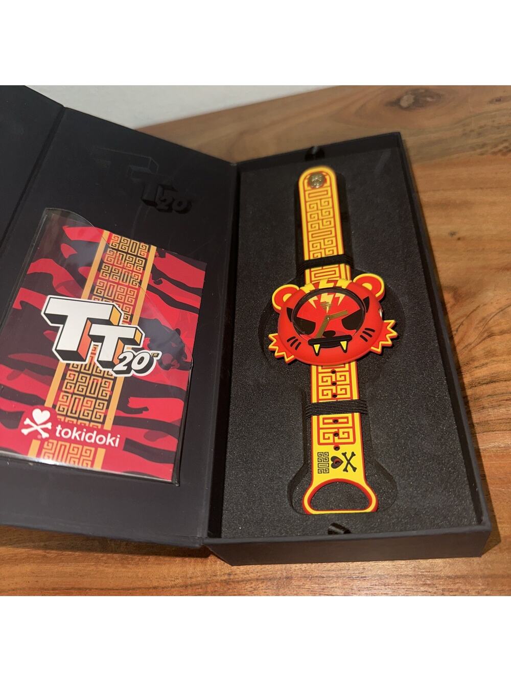 Tokidoki Watch Tiger Cat Year Of The Tiger Yellow Red Toy Tokyo New